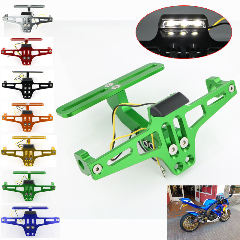Tail Tidy Fender Eliminator License Plate Holder For Kawasaki Z125