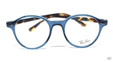 Ray Ban RB7118 8022 Blue/Tortoise Eyeglasses New Authentic 48
