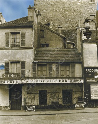 Photo / Canvas Print French Cafe Retro Image La Tonelle