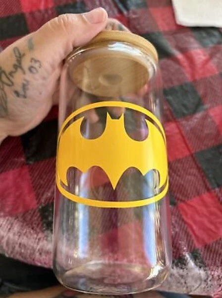 Die cut Vinyl BATMAN LOGO Car Truck Decal Sticker Gift Laptop Comic Dark Knight - Image 3 of 4