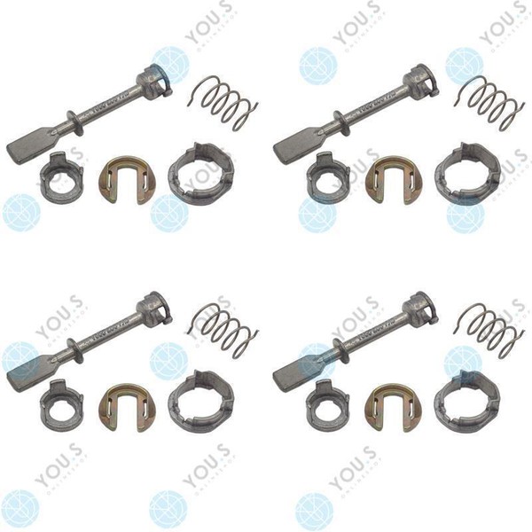4 Set You.S Original TüR Verriegelung SchließZylinder Vorne Rechts FüR Seat VW-image
