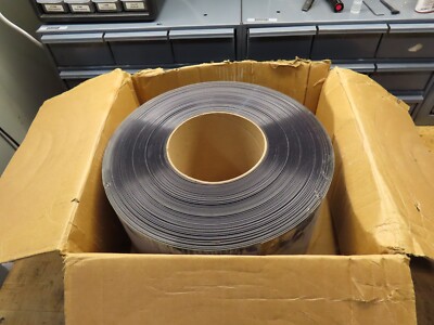 TMI PVC strip curtain cooler freezer door premeasured 8' lengths w/holes 150' L