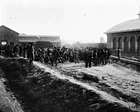 New 8x10 Civil War Photo: Confederate Prisoners at Chattanooga Railroad Depot