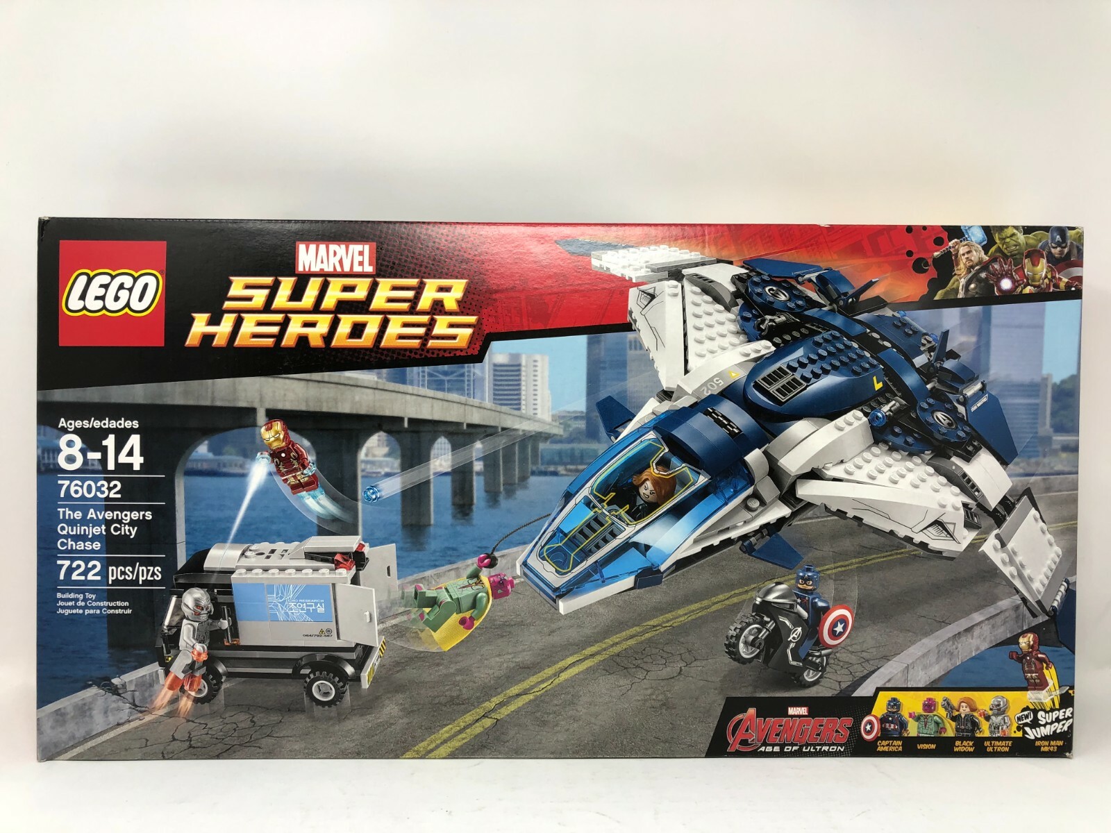 lego quinjet city chase