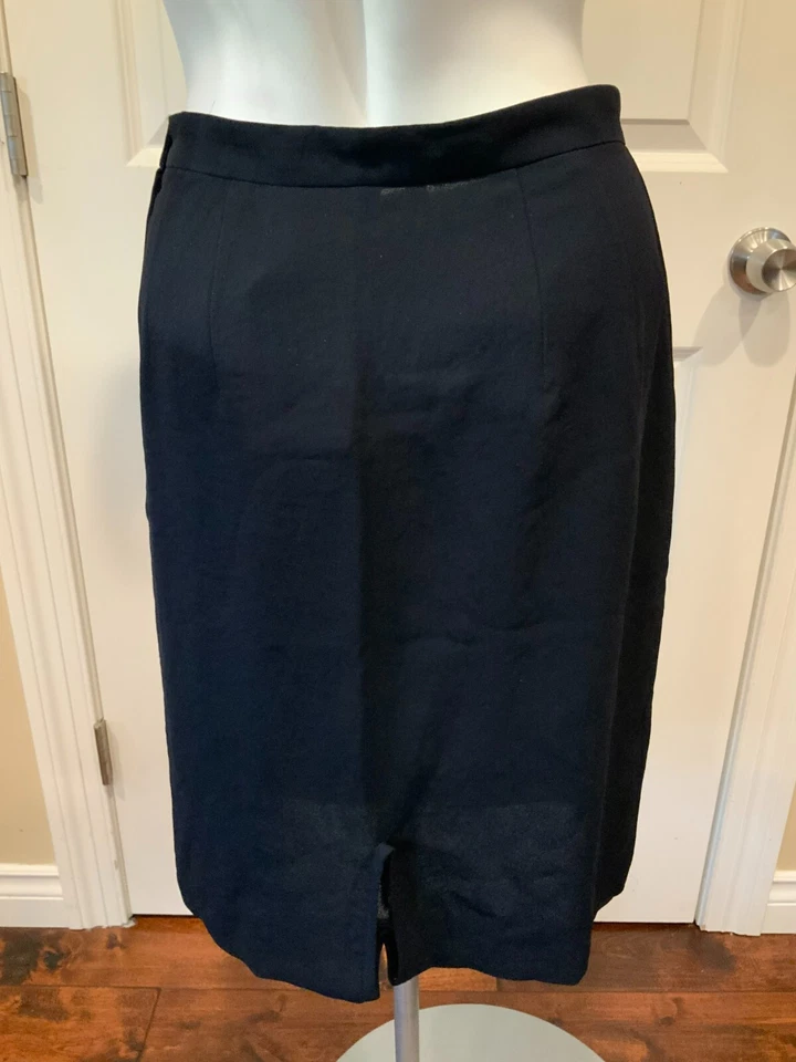 Falda lápiz ligera negra Comme Des Garcons Comme Des Garcons, talla mediana Foto 4 de 4