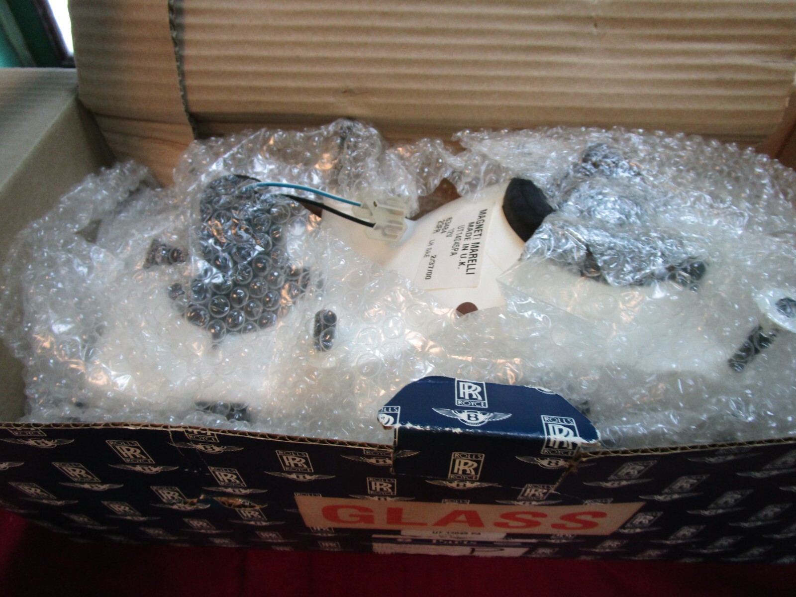 Rolls Royce Silver Spirit, Spur left side headlamp Euro style UT14045PA, NOS LHD