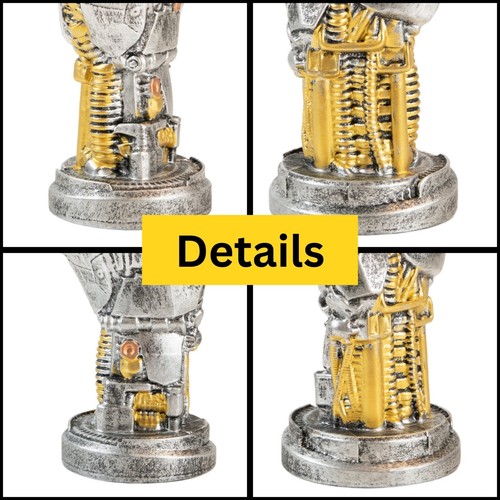 Terminator Cyborg Robot Hand Replica Statue Collectible Detailed Design - Picture 4 of 13