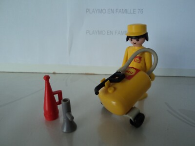 PLAYMOBIL Vintage 3247 – Hélicoptère Secours Médical Avec Boîte (1977)