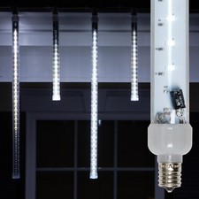 Grand Cascade LED Christmas Light Tubes E17 T...