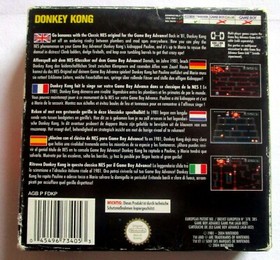 Donkey Kong ** NES Classics ** GameBoy Advance ** mit Anleitung