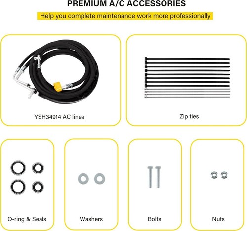 Jeu de lignes arrière/aux AC pour Chevrolet Tahoe/GMC Yukon/Escalade 2015-2020 #YSH34913 - Photo 8/11