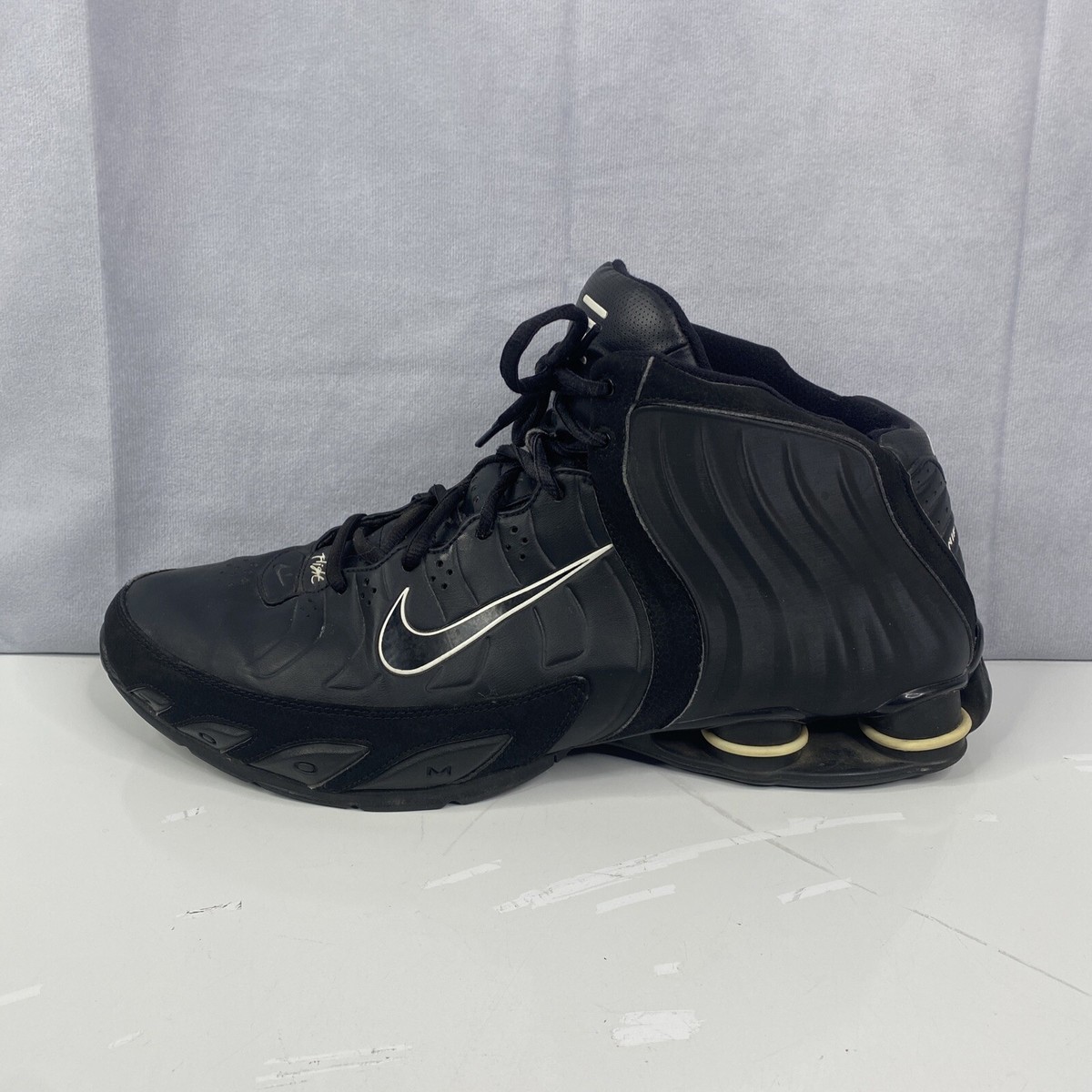2005 NIKE SHOX LETHAL JERMAINE O'NEAL SHOES 311240-001 MENS BLACK