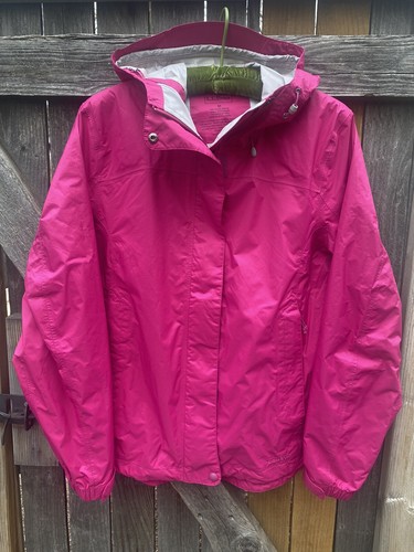 LL Bean Womens Trail Model Rain Jacket 