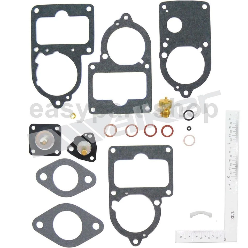 Kit de reparación de carburador Walker para Volkswagen Beetle 1961 1962 1963 1964 1965 Foto 2 de 2