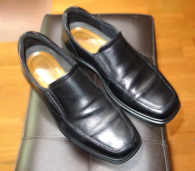 ECCO Helsinki 2 Men's Black Slip On Dress Oxford Size 7.5