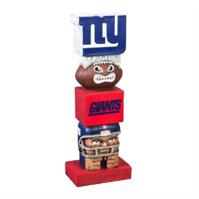 NFL New York NY Giants Tiki Totem Pfahl Statue Totempfahl Football