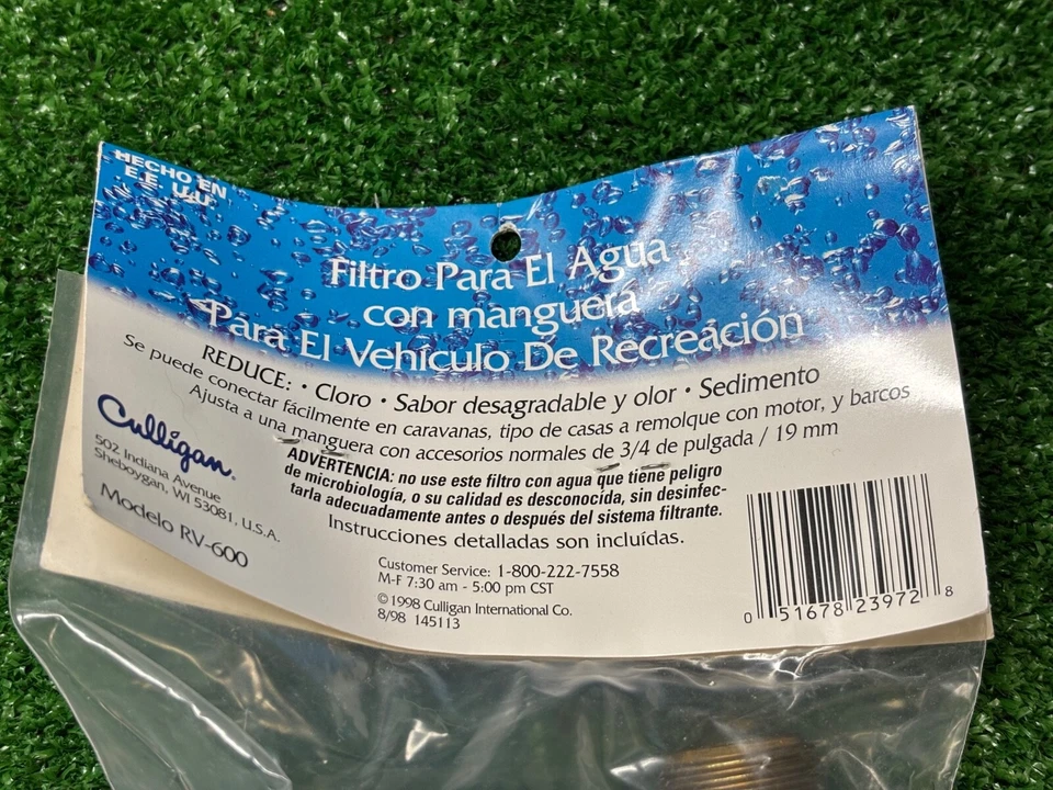 Culligan RV Inline Water Filter,NSF Certified, RV-600 Filter with Hose Protector - Image 4 of 4