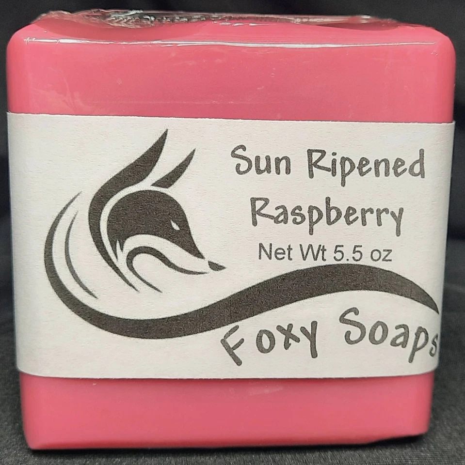 Sun Ripened Raspberry Homemade Artisan Soap - Image 2 of 3