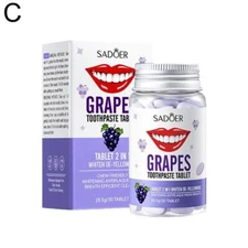 Whitening and Cleaning Toothpaste Fruit Flavor✨y X9W3 R9E1 Q5S4 B1M4 Z1V2 H G8O1