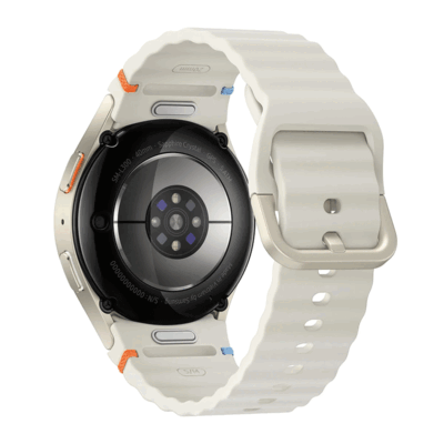 Samsung Galaxy Watch 7 40mm Cream Smartwatch w/ Two Fast Chargers