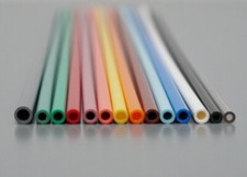 5x Kunststoffrohr 73cm Rundrohr Ø 2,4mm - 9,...