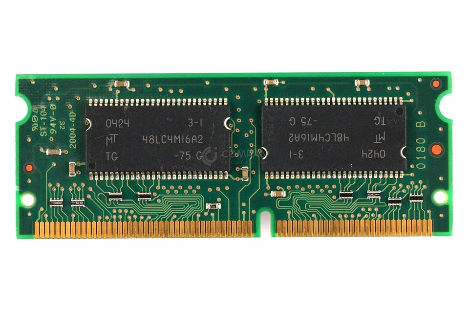 MT4LSDT464HG-10EG4 MICRON MEMORY 32MB PC100 CL2 DDR - Image 3 of 4