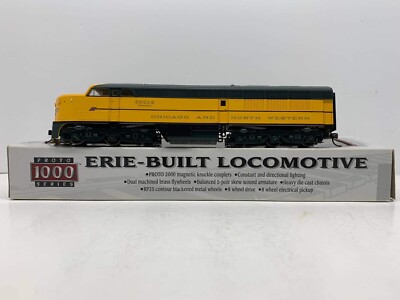HO Scale Proto 1000 ERIE-BUILT #23890 Loco Train Chicago & North Western #6001B