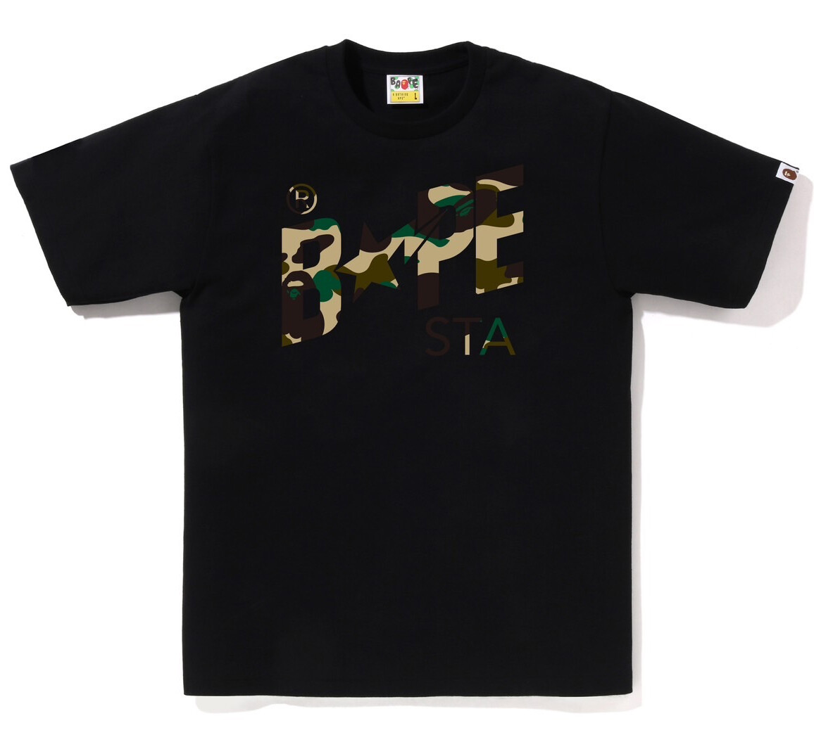 A BATHNIG APE Men's 1ST CAMO BAPE STA TEE 1K80110014 z | eBay