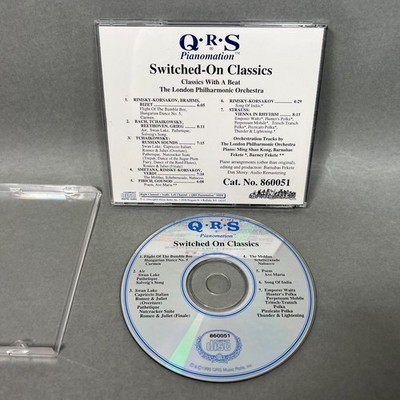 QRS PIANOMATION CD: Switched-On Classics; Cat. No. 860051 Classics w/ a Beat