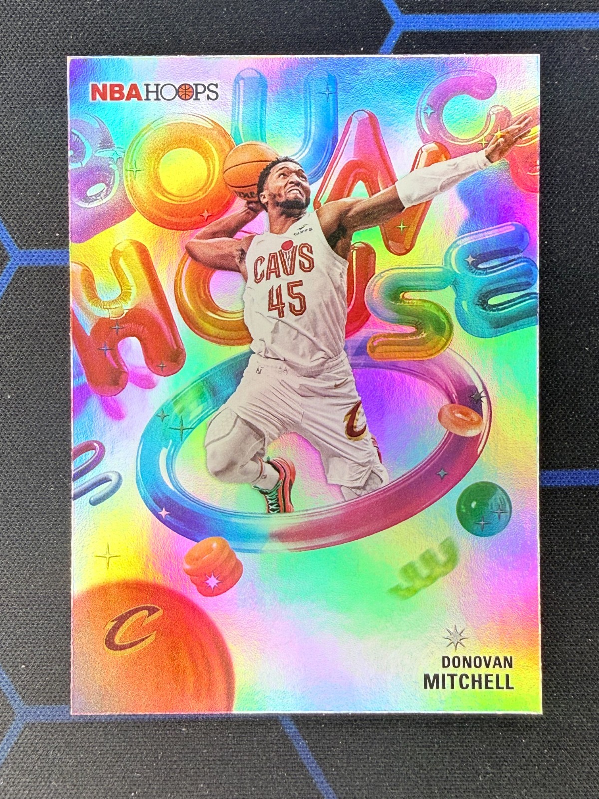 2026 Topps NBA Hoops Donovan Mitchell #BH-11 Bounce House Refractor