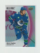 2023-24 Upper Deck Allure Quinn Hughes Pink Lemonade