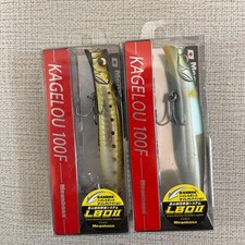 Megabass KAGELOU 100F Lure Fishing Hard Bait, GG Stain Iwashi & Oboro Ayu