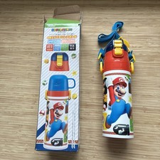 Skater SDC4-A Water Bottle for Kids Direct Drinking 470ml Super Mario 23 Boys