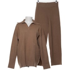 Cesare Gaspari, Set, Größe: M, Nylon/Polyester/Viskose, Braun, Einfarbig #DFr