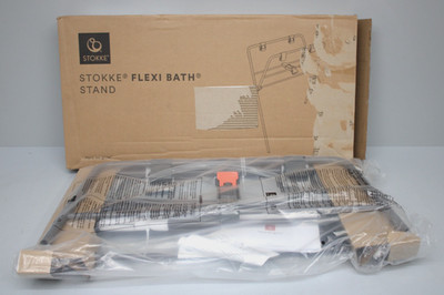 Stokke Flexi Bath Stand, Badewannenhalterung aus Kunststoff Grau 538700 NEU