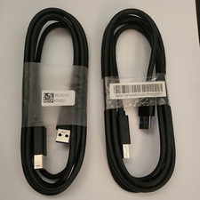 New USB A to USB B 3.0 Dell 5KL2E22501 Set of 2 Cables