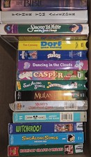 Lot Of 14 Children's VHS Tapes - Disney Lot Of 14 Children's VHS Tapes - Disney