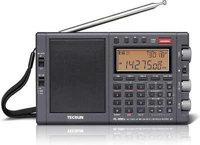 TECSUN PL-990x BCL Shortwave Radio FM/MW/SW/LW/CW/SSB/PLL PSE w/Tracking New