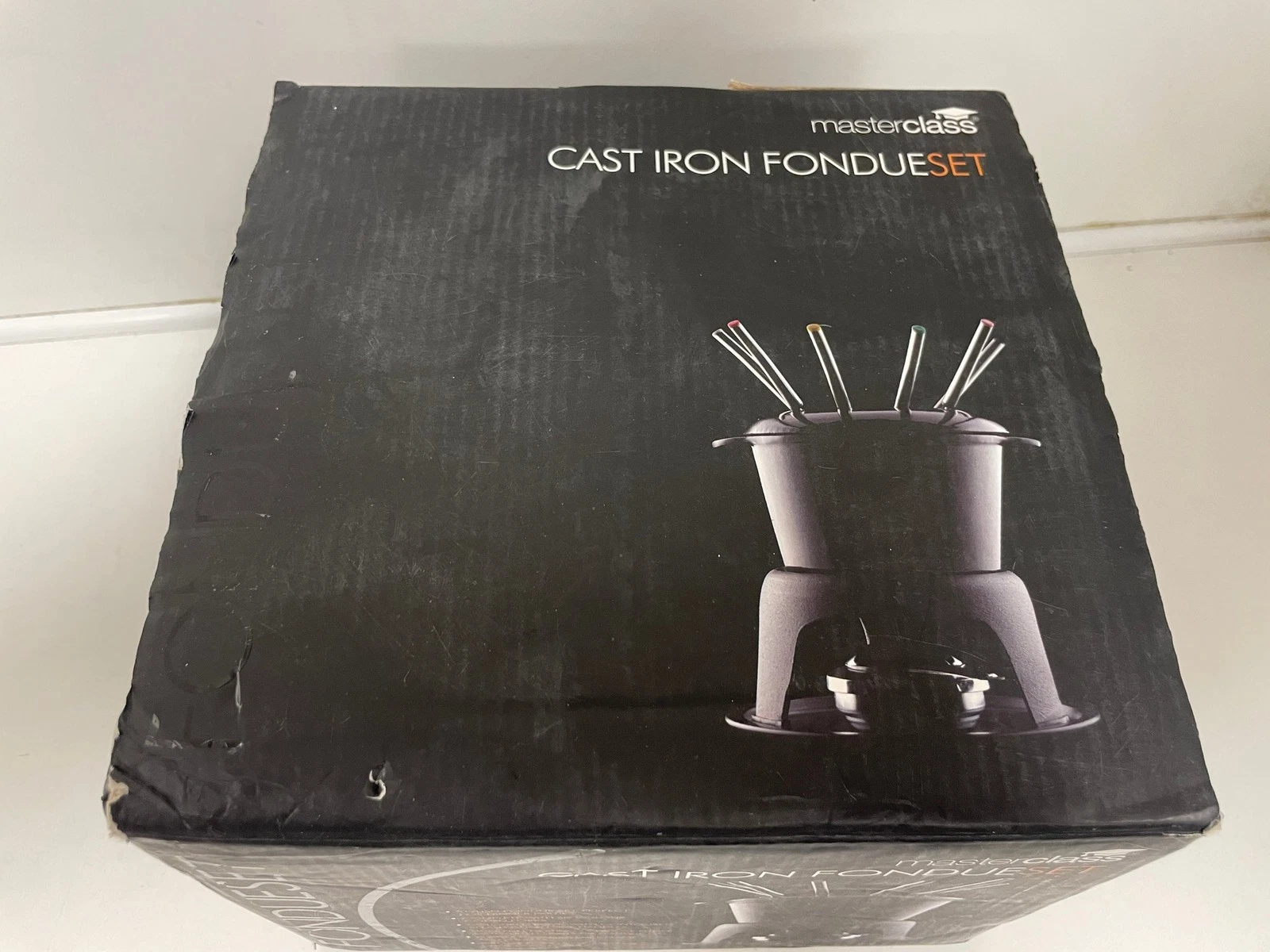 Masterclass Cast Iron Fondue Set Red Kitchen Tools
Opens in a new window or tab