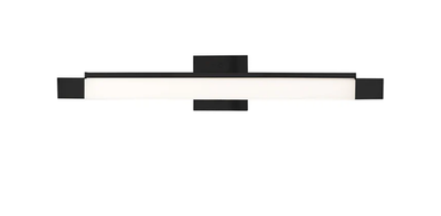 #ad 🔴Kuzco VL13424 BK Soho 27quot; LED Vanity Light Matte Black 3000K NEW‼️ $118.80