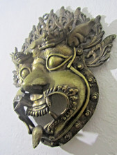 Messing MAHAKALA MASKE