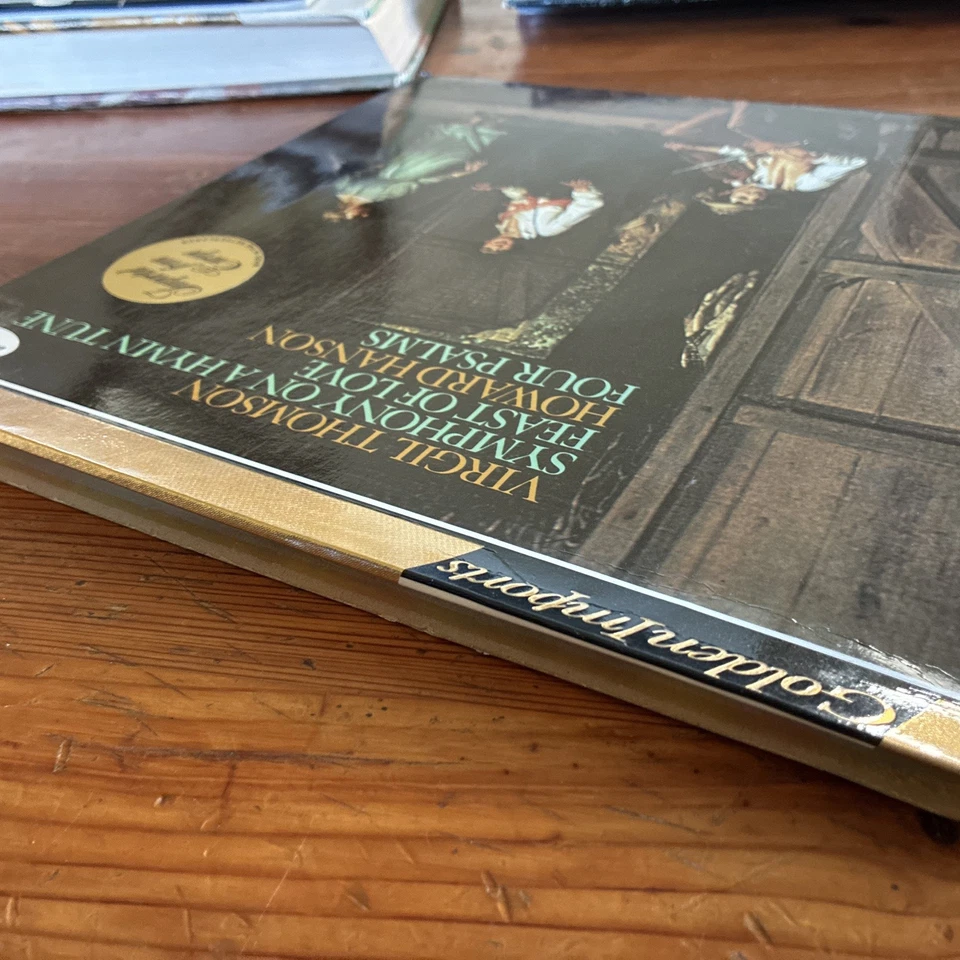 Virgil Thomson Howard Hanson Symphony On A Hymn Tune/ Feast Of Love/ Four Psalms Foto 3 de 4