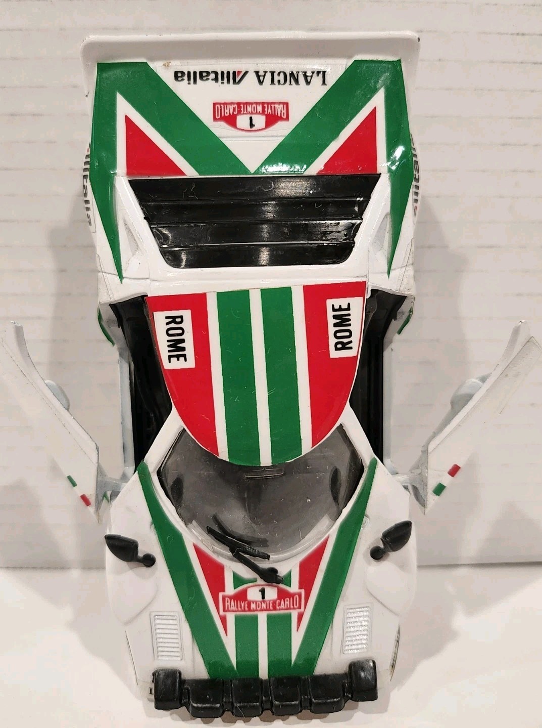 Lancia Stratos Rally  Monte Carlo 1977  Alitalia Number 1 1/43 Die Cast Model