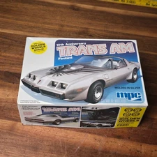 1979 MPC 10th Anniversary Trans Am Firebird 1/25 Model Kit 1-0741 Open Box