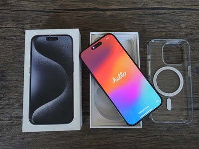 Apple iPhone 15 Pro 512GB Blau Titan