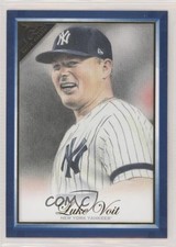 2019 Topps Gallery Blue 39/50 Luke Voit #132 0q3