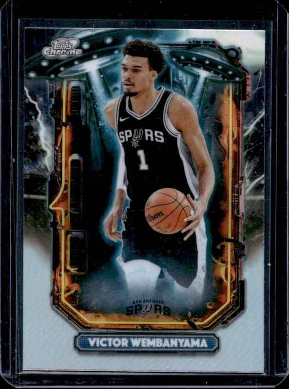2025-26 Topps Cosmic Chrome Victor Wembanyama ET Talent Refractor #ET-7
