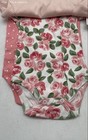 Hudson Baby Girl 3-Pack Pink Floral Polka Dot Ruffle Bodysuits NWT Sz 0-3M — photo 3