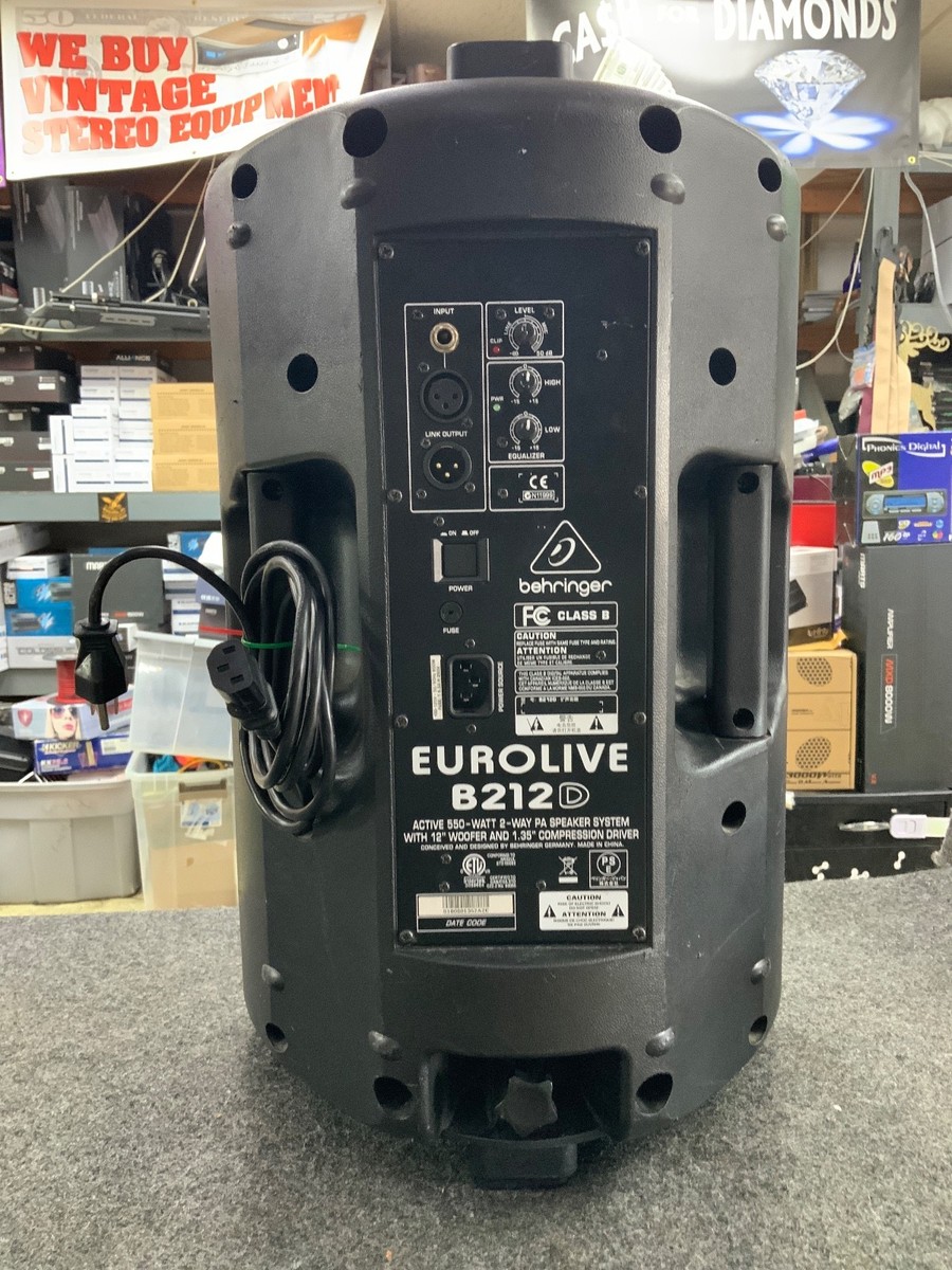 Behringer Eurolive B212D Speaker System for sale online | eBay