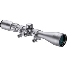 Barska 3-9x 40mm Huntmaster Riflescope Silver AC11204